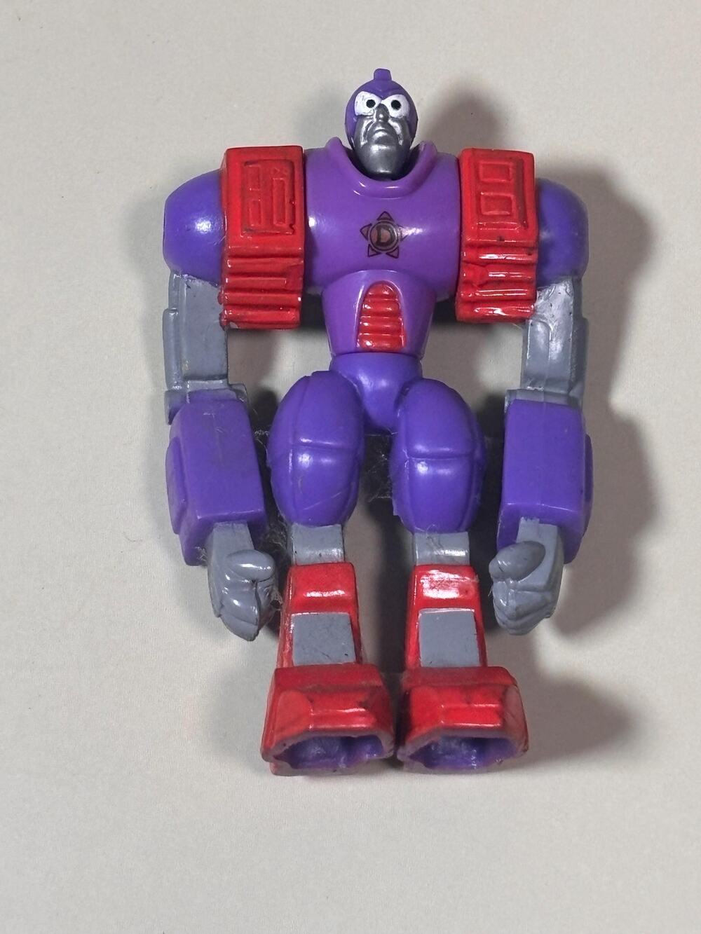 Bump in The Night Destructo Subway PVC Action Figure 1990's Toy 3 Inch